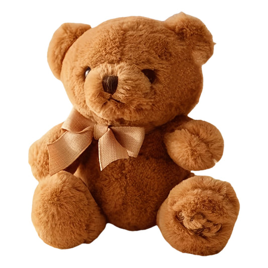 FLUFIHOOD Kawaii Huggable Bear Plush - Realistic Soft Stuffed Animal with & Teddy Bear, Cuddly Gift for &, Bedside Decor for Christmas, Birthday, for Home - & Plushies