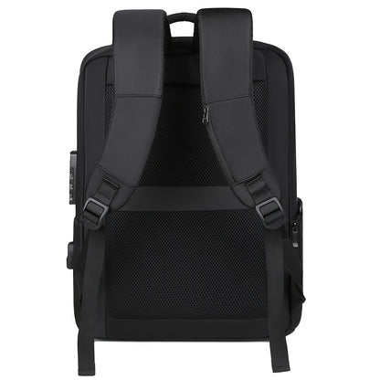 Business Backpack New Style High-grade Three-dimensional Hard Shell Men's Backpack Multi-function Large-capacity Computer Bag Leisure Anti-theft Commuter Backpack