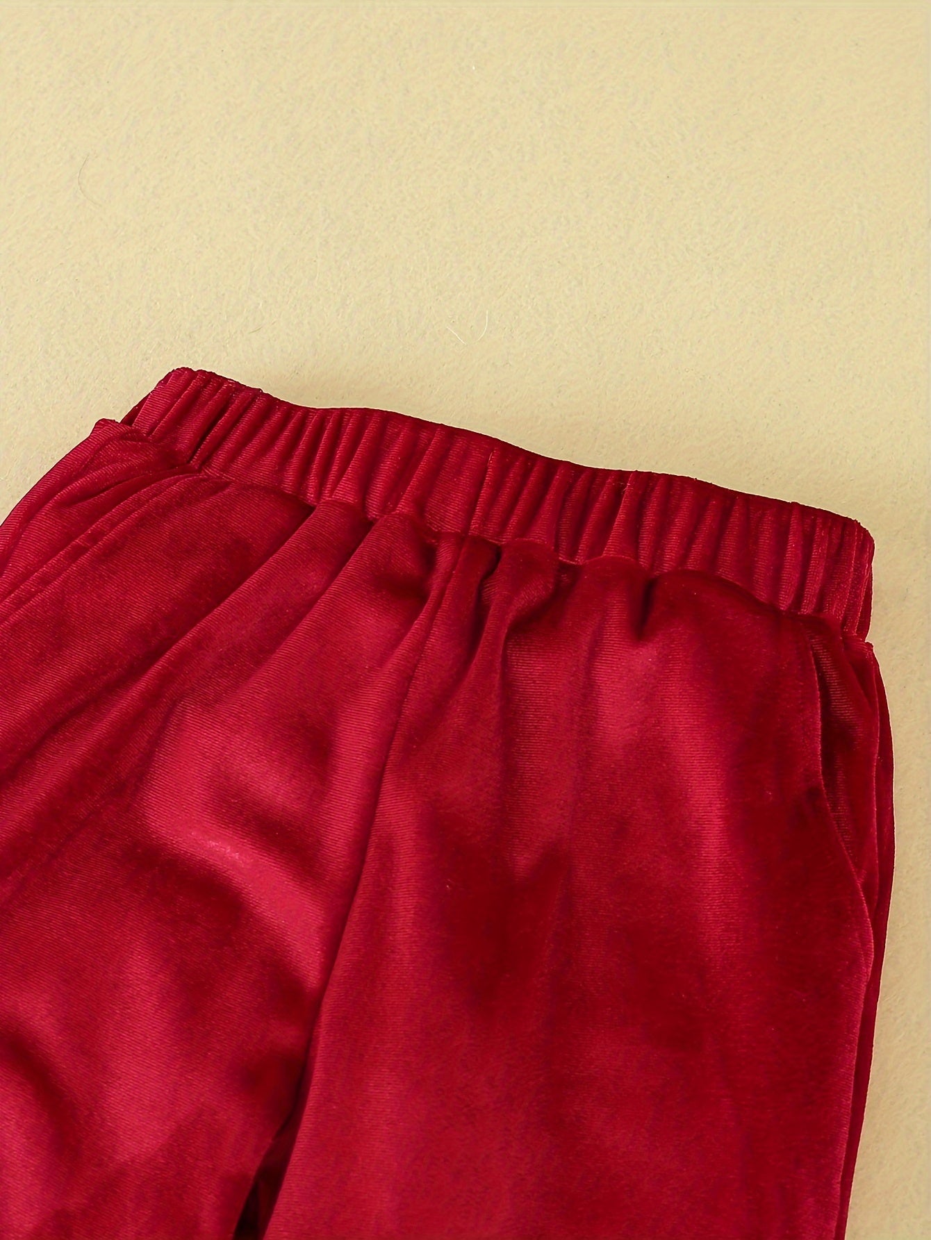 3pcs Boys' Gentleman Suit Set, Knitted Polyester, Solid Color, Slight Stretch, Regular Fit, with Long Sleeve Shirt, Bow Tie, Velvet Vest, and Pants, for Special Occasions - Party Outfit for Ages 12 and Under