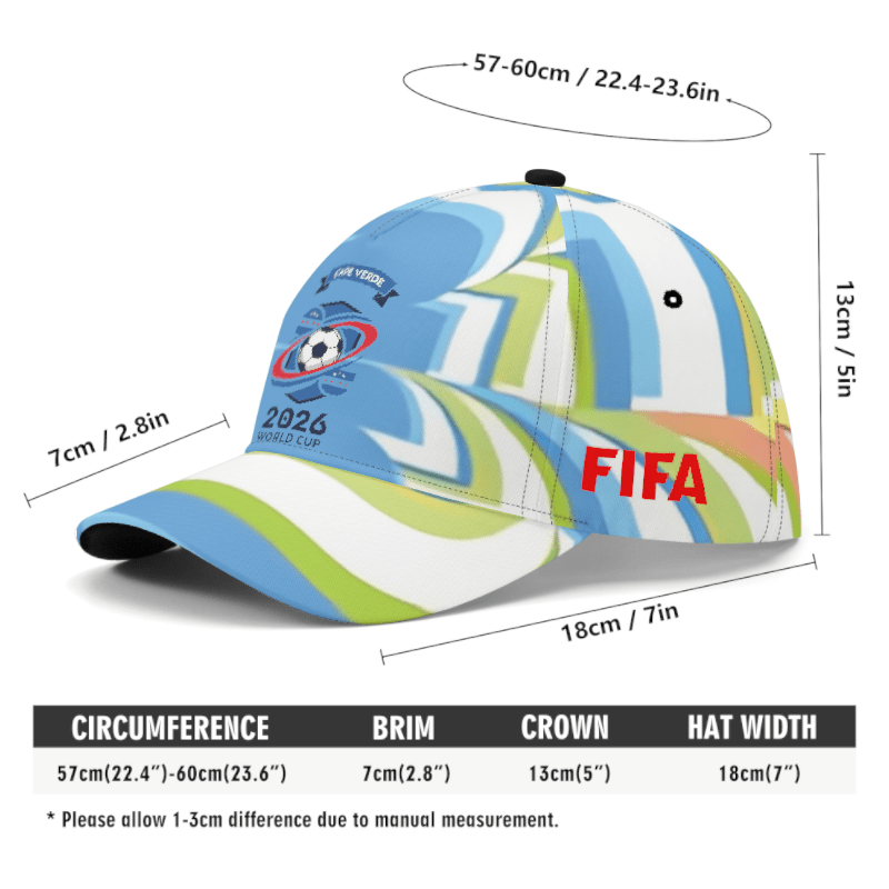 FIFA 2026 World Cup Baseball Cap for Outdoor Sports Fans