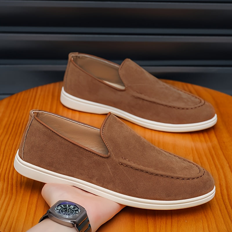 Men's Lightweight Casual Loafers with Comfortable Rubber Soles