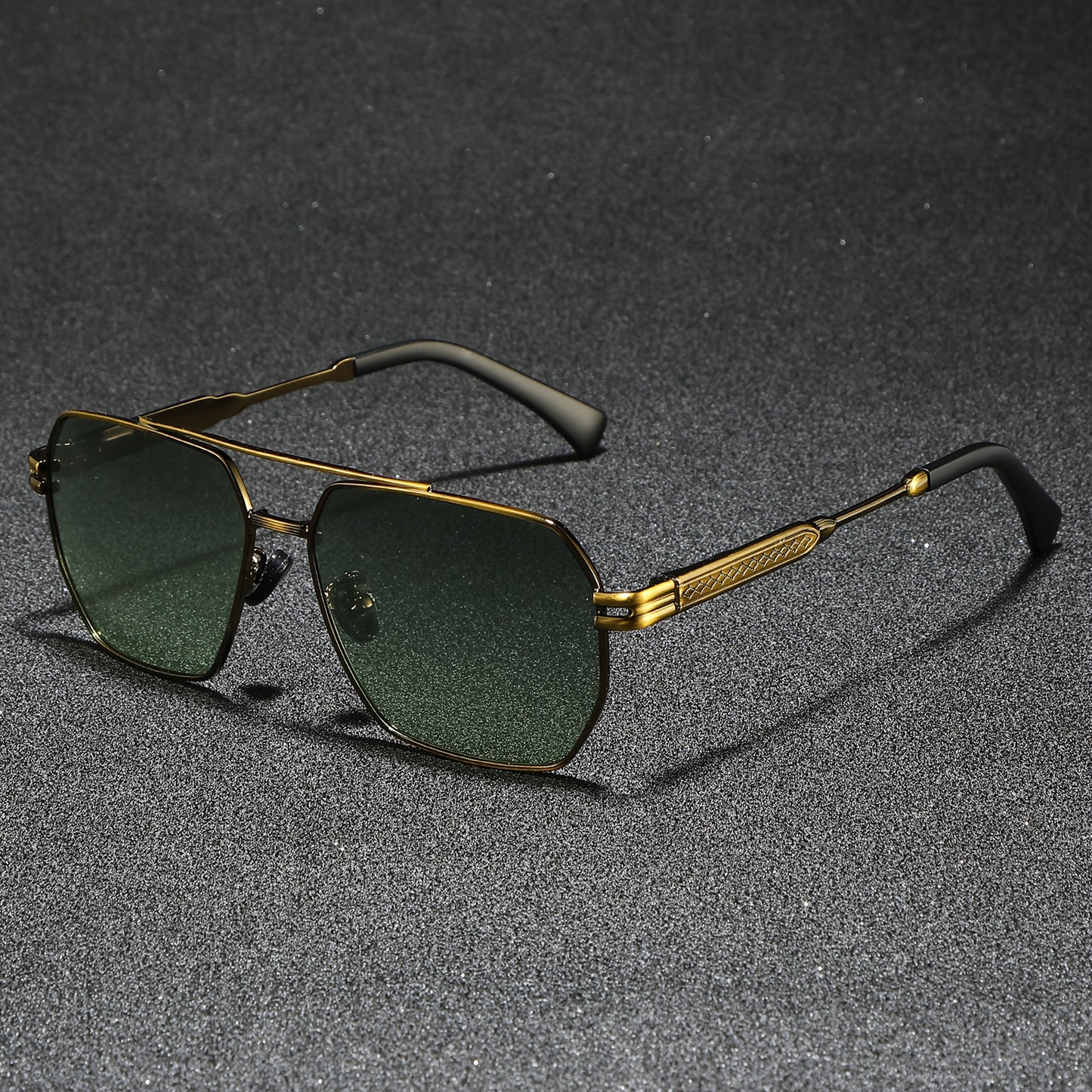Men's Retro Oversized Polarized Sunglasses for Outdoor Sports