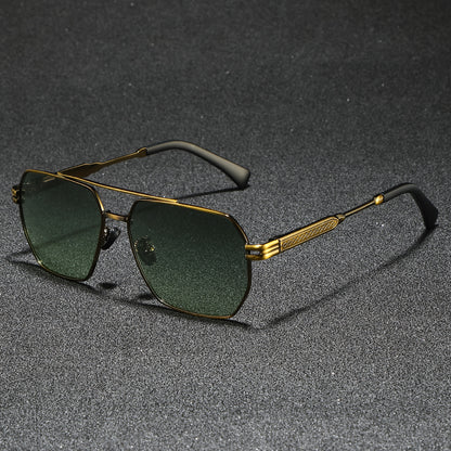 Men's Retro Oversized Polarized Sunglasses for Outdoor Sports