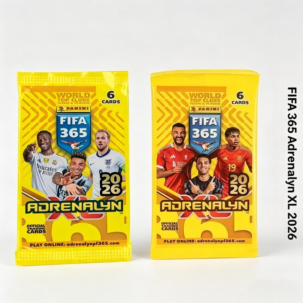 2026 Panini FIFA365 Adrenalyn XL Football Trading Card Pack