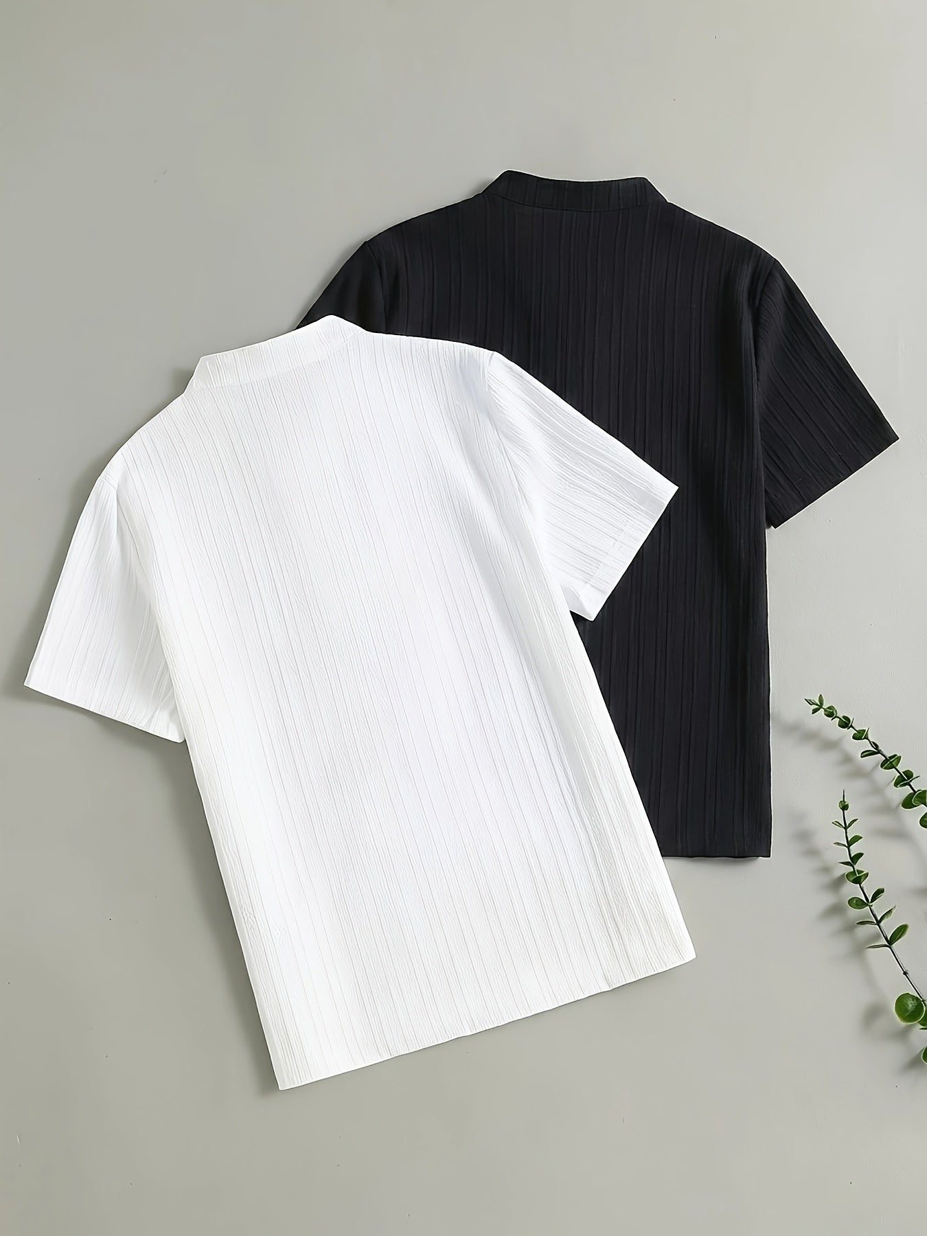 Boys' Half-Zip Polo Shirts Casual Tops for Spring to Fall