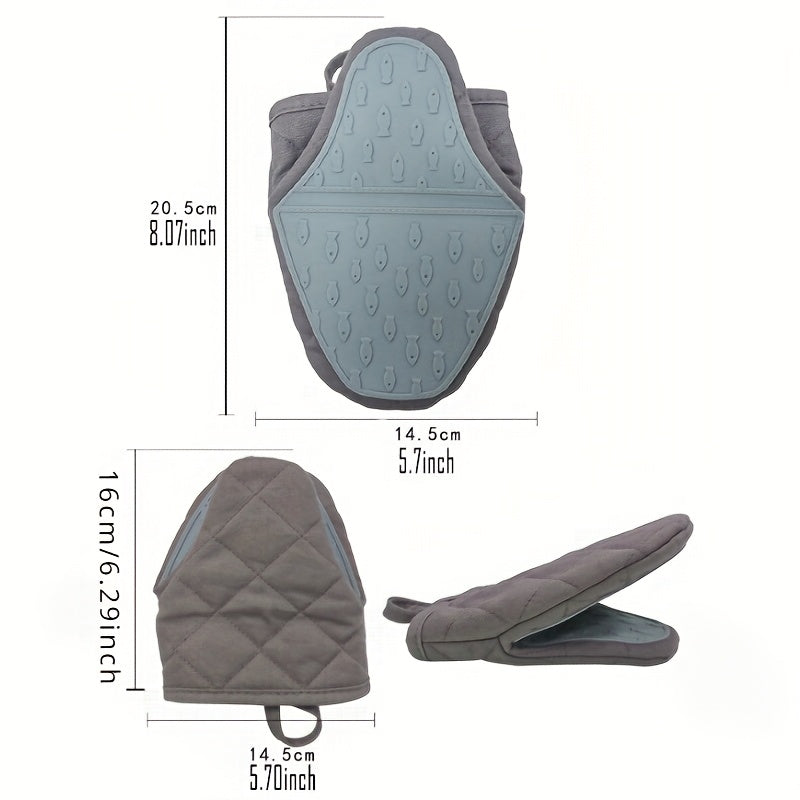 Heat Resistant Silicone Foot Pad with Cover. They Are Multifunctional And Can Be Used As Pot Racks, Microwave Safe Oven Heat Pads, Frying Pan Handle Racks, And Kitchen Countertop Mats.