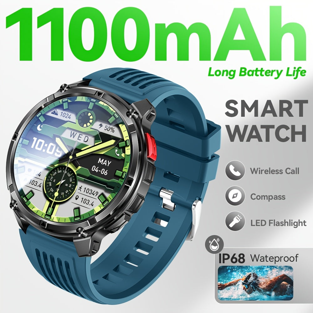 2026 Men’s Smart Watch 1.7” HD Display, 120+ Sports Modes