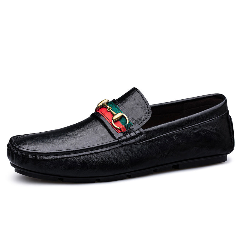 Men's Slip-On Casual Business Shoes, All-Season Comfort