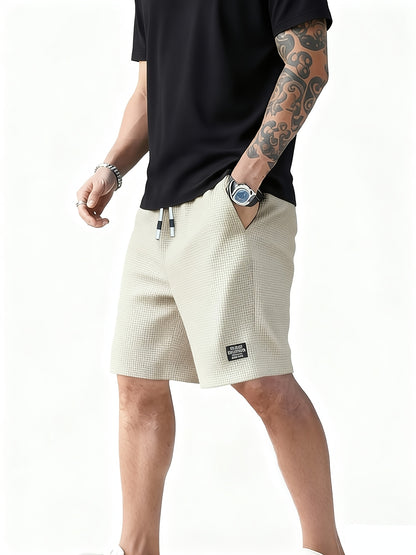 Men's Lightweight Athletic Shorts with Drawstring Waist & Pockets