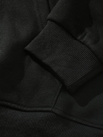 Men's 2025 New Year Red Hooded Sweatshirt - Christmas & New Year's Eve Party Sweater with Goodbye 2024/ 2025 Print, Snowflakes & Santa Hats, Machine Washable Winter Pullover for Holiday Celebrations