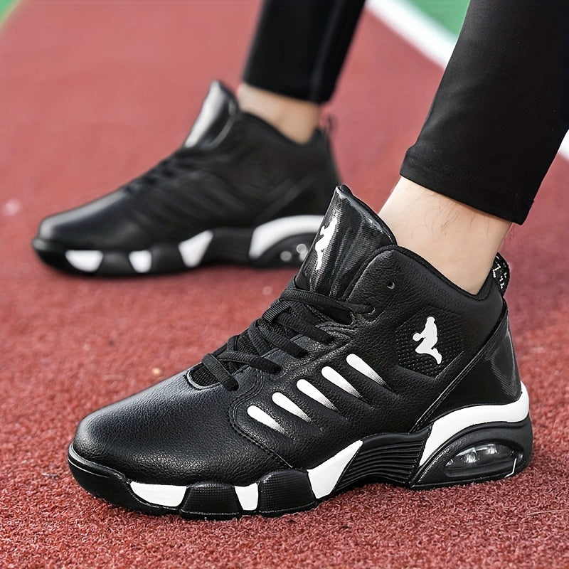 Men's Mid-Top Casual Athletic Shoes, Wide Fit, All-Season Comfort