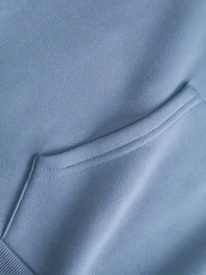 Men'S Heavyweight Hooded Sweatshirt with Santa Claus & Santa Hat Print - Thick Winter Pullover, Long Sleeve Hooded Sweater for Christmas, Halloween, New Year'S - Cozy Cold Weather Clothing For Men, Couples, Family - Ideal Hol