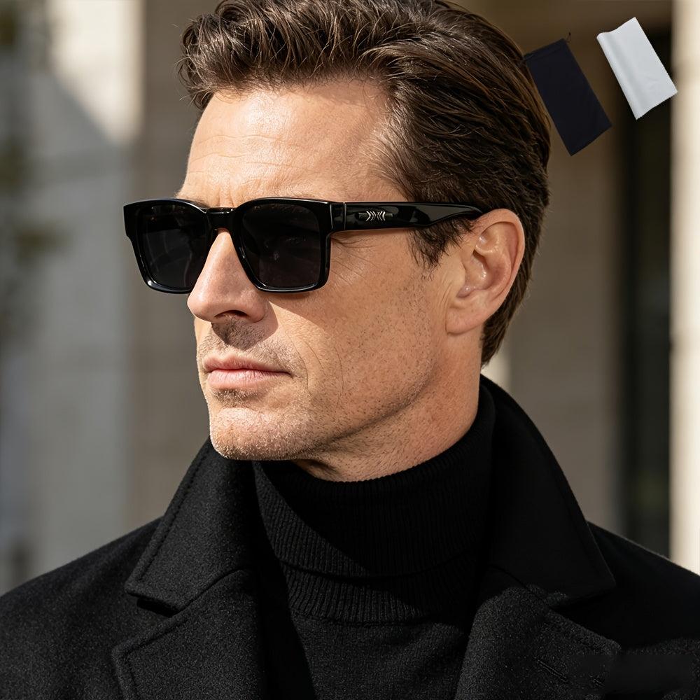 Vintage Square Men's Sunglasses UV400 Protection Unisex