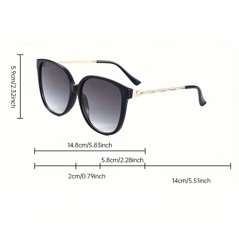 Unisex Geometric UV400 Classic Retro Plastic Sunglasses