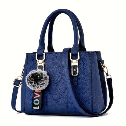 Parent Bag Handbag New Fashion    Ball Pendant Small Tote Bag Thanksgiving Gift for Family