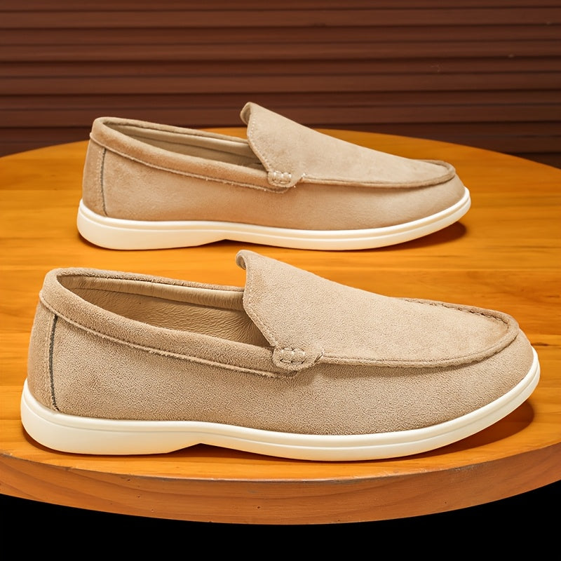 Men's Casual Slip-On Loafers Vintage Style All-Season