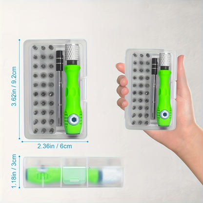 292.1cm 2.54 | 81.28cm 1 Precision Screwdriver Set | Magnetic Bits | Anti-Slip Ergonomic Handle | Suitable for Phones, Computers, Watches