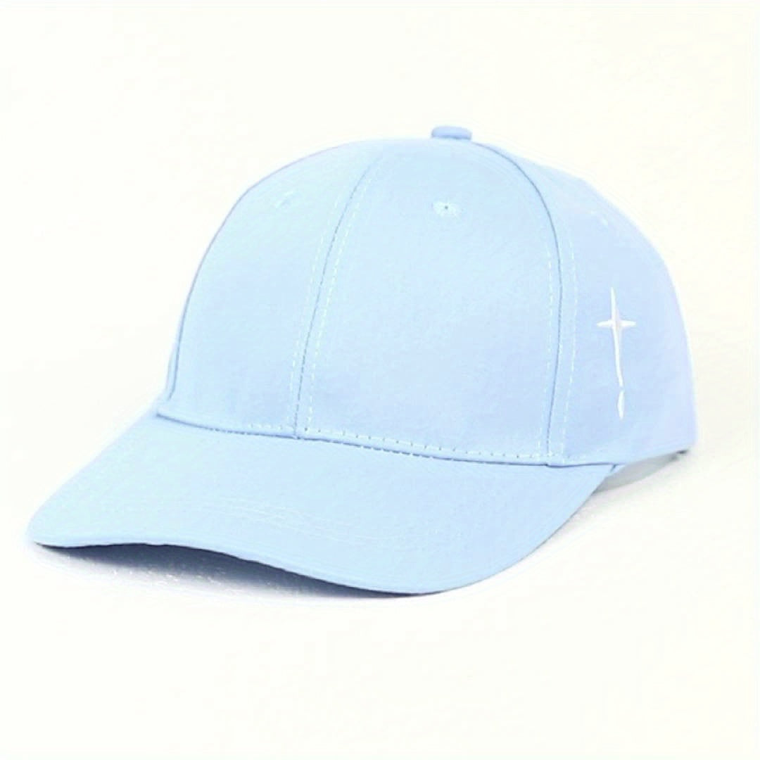 4pcs Men'S Baseball Caps - Elegant Business Casual Style, Breathable Mesh Back, Adjustable Fit, Four-Season Wear, Solid Color with Logo Design, Casual Cap|Elegant Cap Design|Acrylic