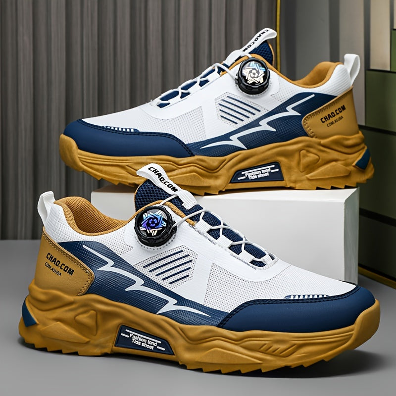 Men's Breathable Anti-Odor Outdoor Sneakers with Height - Low-Top Elastic Closure Running Shoes Suitable for Gym,, Casual Wear - -Season Comfortable Athletic Footwear with Odor-Resistant Technology - ayq