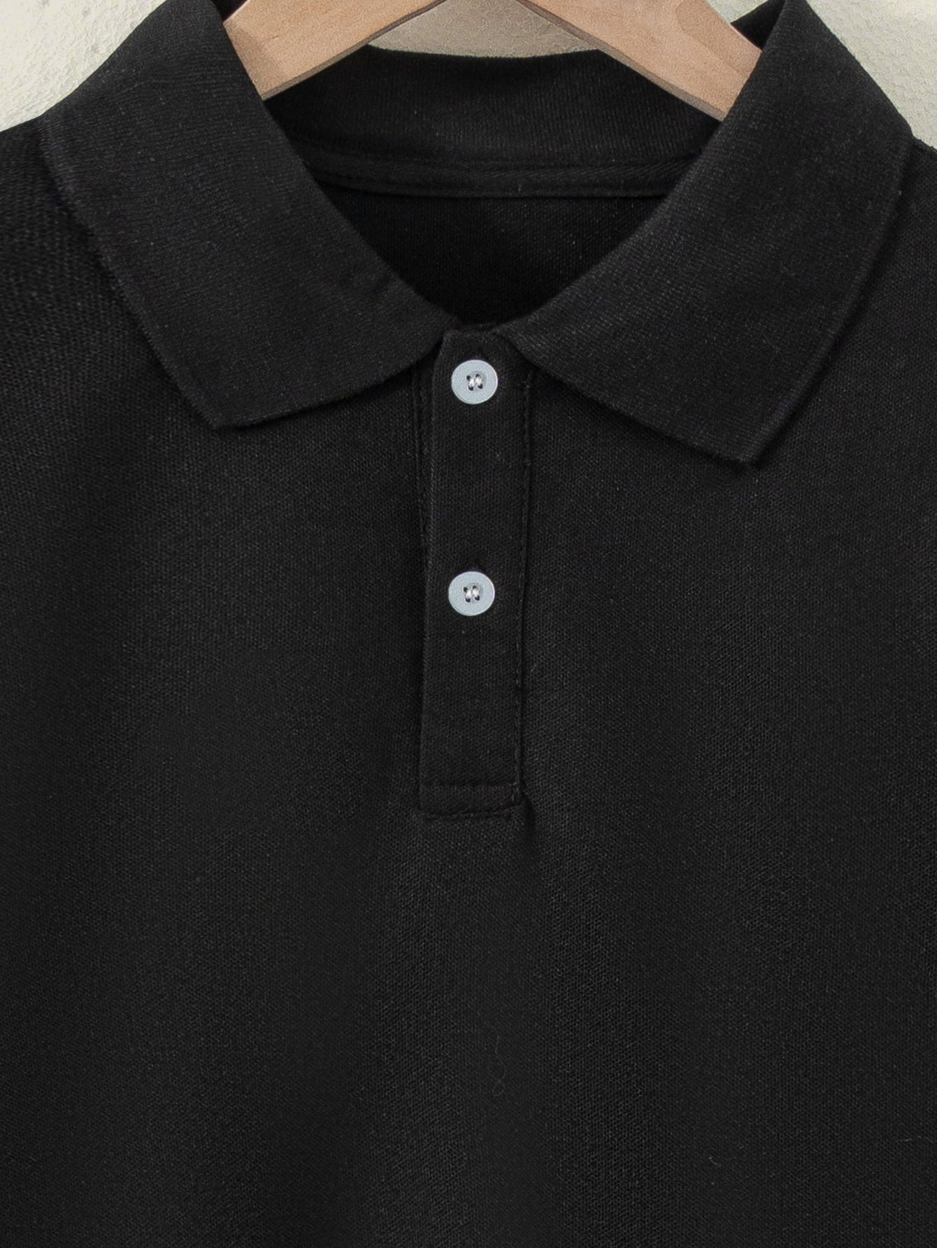 Youth Summer Polo Shirt with Soccer Crest Print for Teens