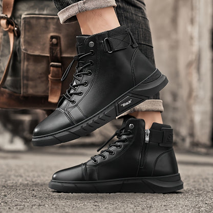Men's Multifunctional Sports Motorcycle Boots - Durable and Breathable