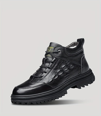 Genuine Leather High-End Plush Comfortable Warm Snow Boots