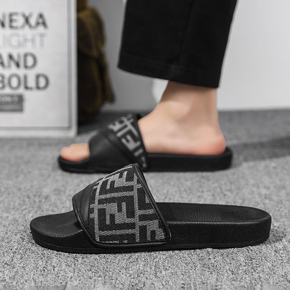 Men's Summer Breathable PU Slip-On Outdoor & Beach Shoes