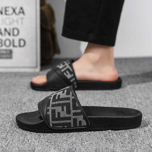 Men's Summer Breathable PU Slip-On Outdoor & Beach Shoes - ayq