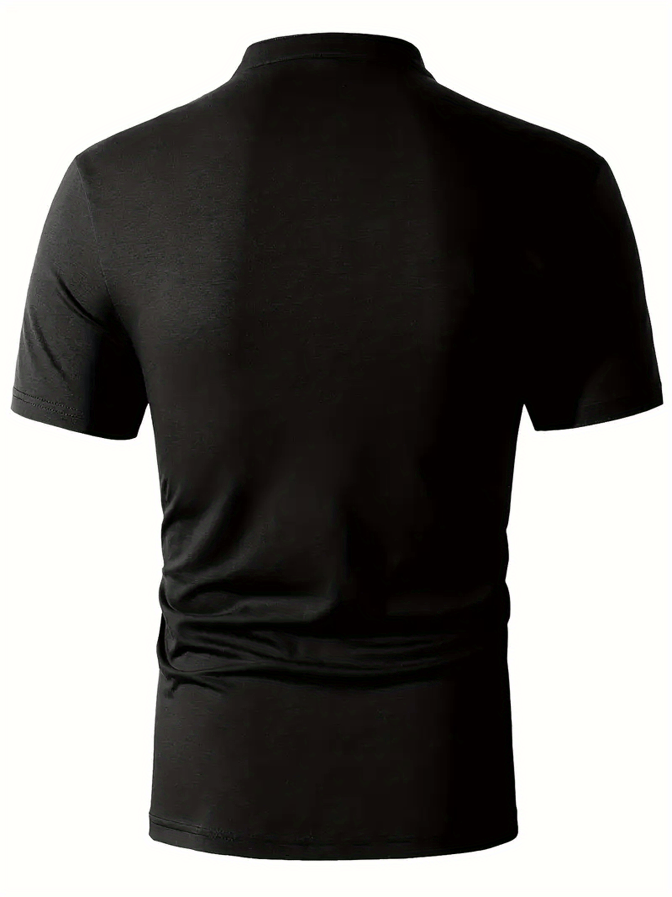 Men'S Casual Crew Neck Short Sleeve T-Shirt - Solid Color, Regular Fit, Lightweight  Breathable for Summer, Casual Attire, Casual Summer Wear   Crew Neck Shirt   Comfortable Fit