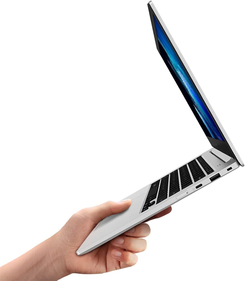 SAMSUNG Galaxy Book Go Laptop Computer PC Power Performance 18-Hour Battery Compact Light Shockproof Design WFH Ready Wifi 5, Silver, 128GB