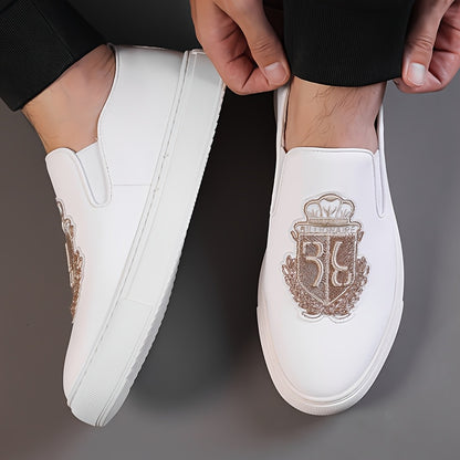 Men's Lightweight Non-Slip Slip-On Loafers for Casual & Business