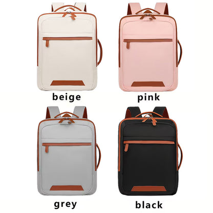 Laptop Backpack - a New Style Suitable for Spring And Summer, Ideal for Gifts, Featuring Multiple Pockets, Perfect for Commuting And Travel, Making It The Best Choice for Presents. [Zipper Direction Is Random]