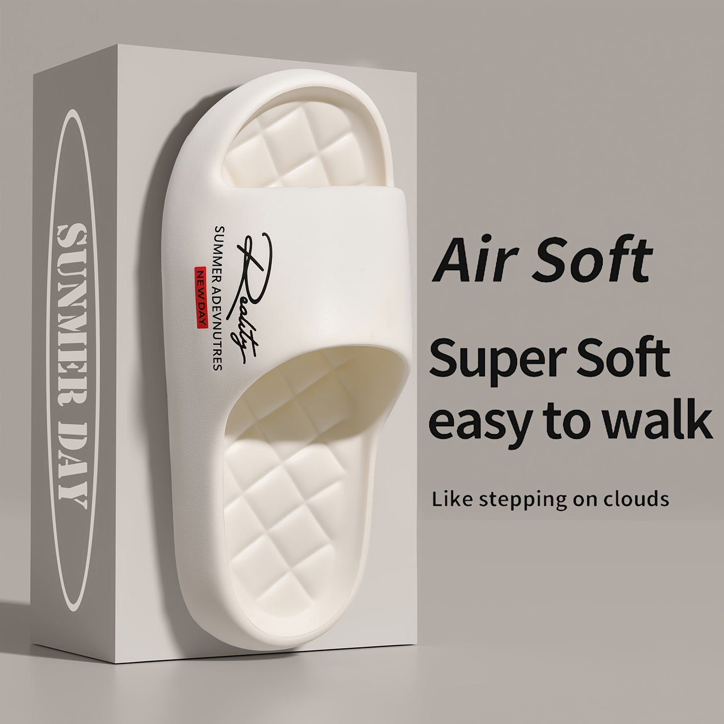 Unisex Comfortable EVA Slides | All-season, Casual Style, Suitable for Home, Beach, and Outdoor Use, 2025 Summer Trend - ayq