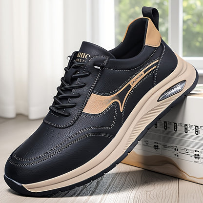 Men's Business Casual Oxford Shoes, Lace-Up, All-Season Comfort