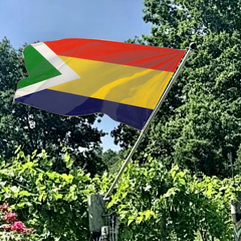 South African Flag in Multiple Sizes - Polyester, Vibrant Design