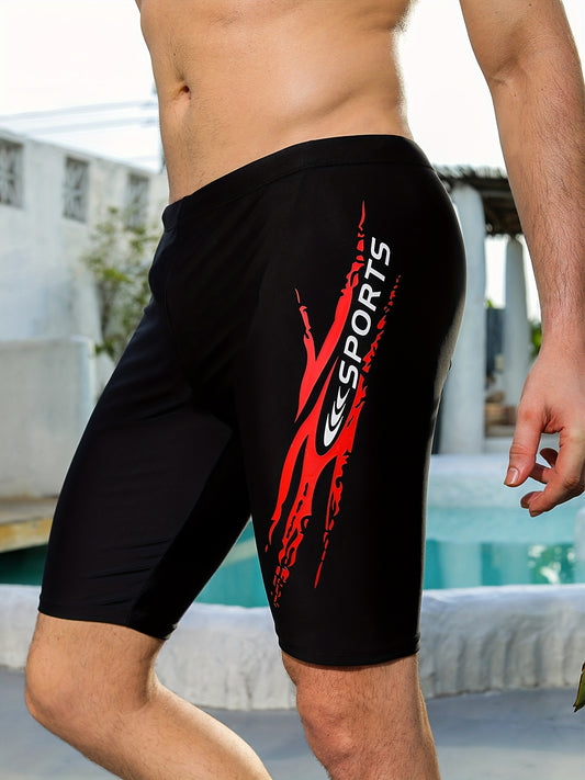 Men's Stretch Swim Trunks for Beach, Sports & Parties