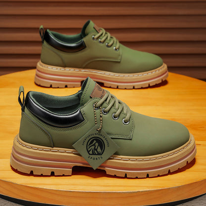 A Pair of Men'S Casual Sneakers, Trendy And Versatile Tennis Shoes, Outdoor Camping Footwear for Men - ayq