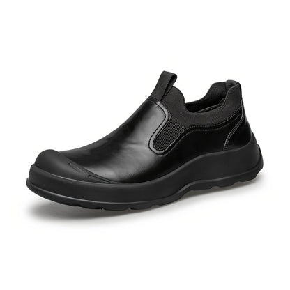 Men's Leather Slip-On Loafers Casual Business Shoes Spring 2026