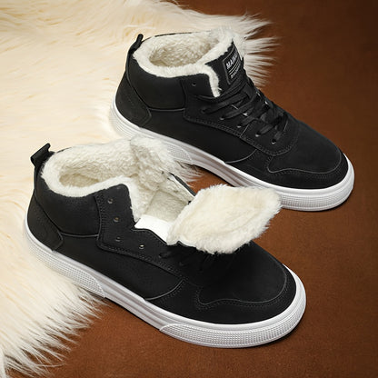 Men'S & Women'S Winter Snow Boots - Heavy-Duty PVC Sole, Warm & Arch Support - All-Season Ankle Boots with Lace-Up Closure - Heavy-Duty Traction Tread, - Ideal For Ice, Snow, Hiking, Winter Boots, Hiking Footwear, Outdoor Foo