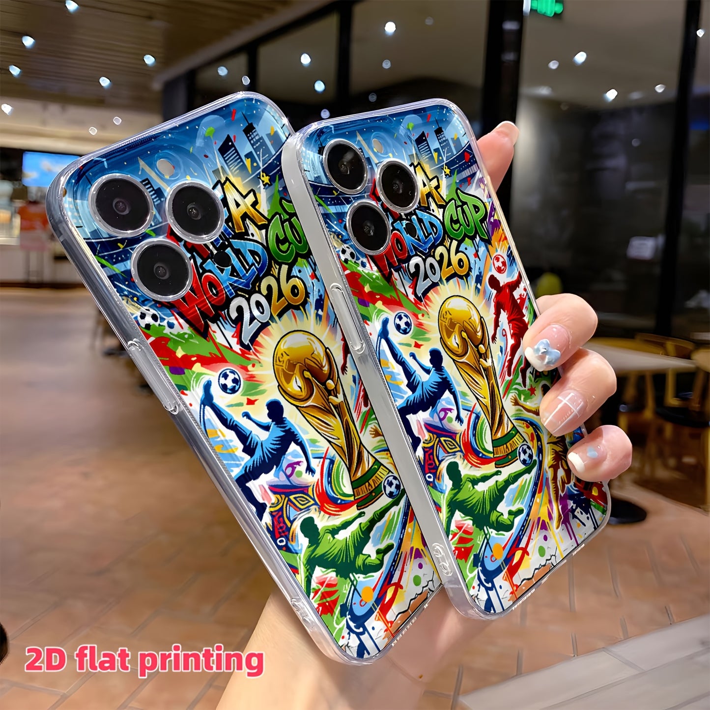 FIFA 2026 World Cup TPU Phone Case for iPhone – Sports Design