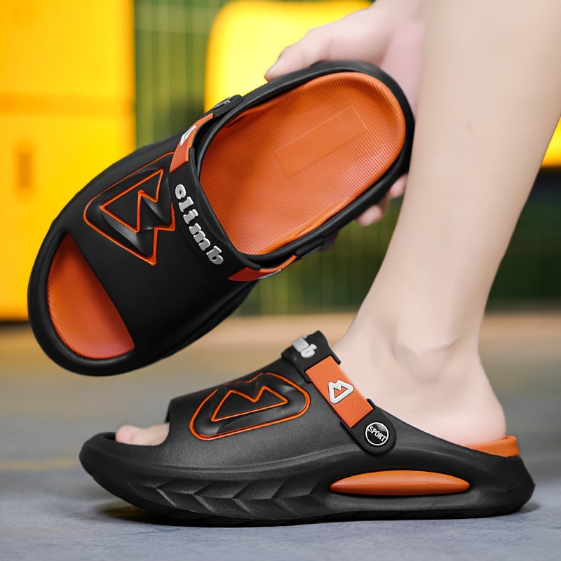 Men's Casual EVA Slip-On Height-Increasing Outdoor Slides