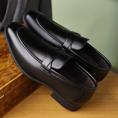 Men's Slip-On Casual Loafers Business Dress Shoes All-Season