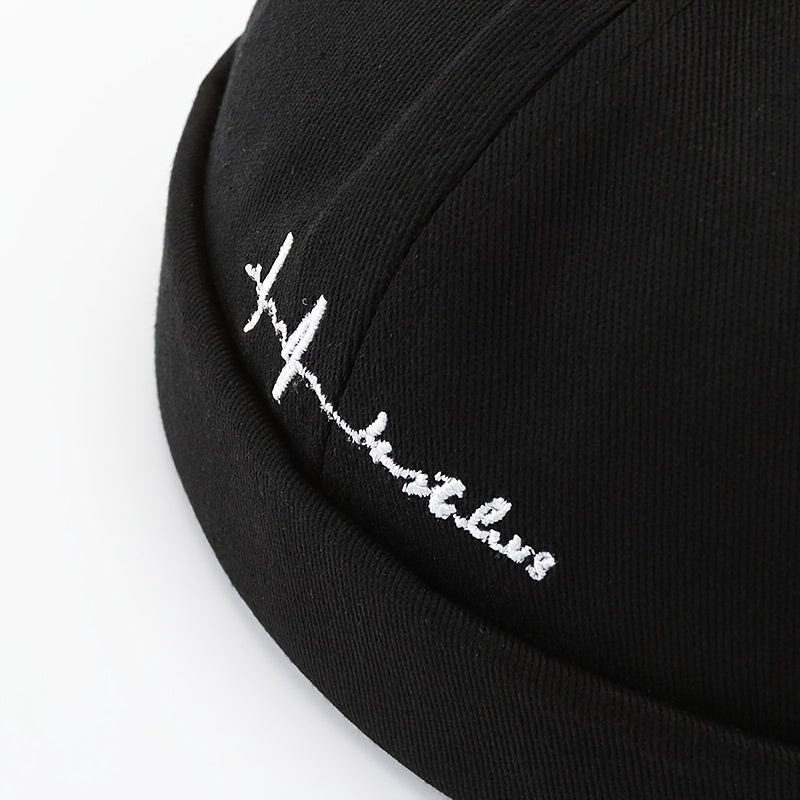 Lightweight Black Korean Style Bucket Hat with Adjustable Buckle