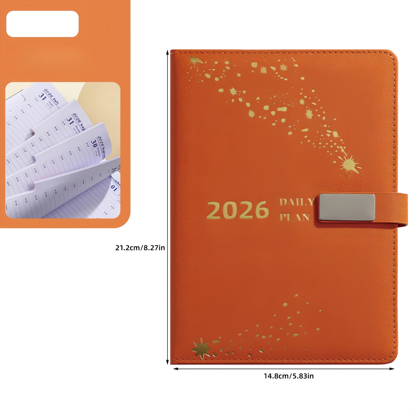 Custom 2026 Notebook Gift Box Set with Personalized Name Design, 365-Day Daily Planner, Premium Business Office Use, Birthday/Graduation/Teacher'S Day/Father'S Day Gift, Daily Planner Notebook