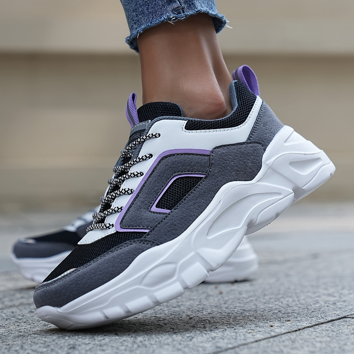 Women's Breathable  Comfortable Sneakers - Stylish, Versatile Casual Shoes for All Seasons, Non-Slip EVA Sole