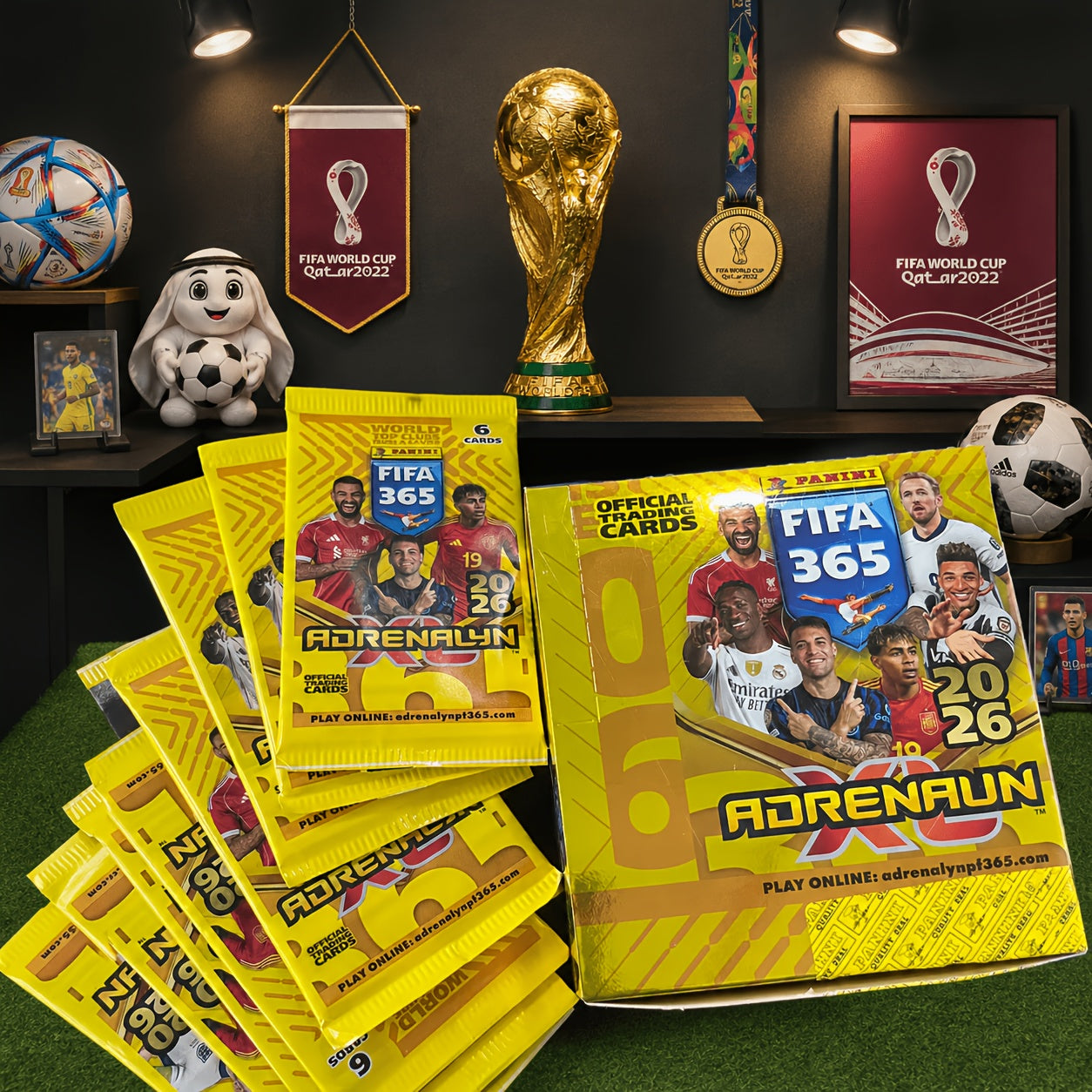 Panini FIFA 2026 World Cup Football Trading Card Single Pack