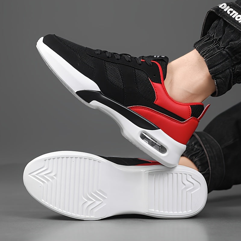 Lightweight Breathable Mesh Sports Shoes with Anti-Slip PU Sole