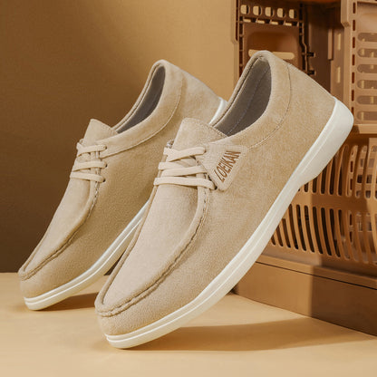 Men's Casual Low-Top Oxford Shoes Lightweight Slip-On for All Seasons