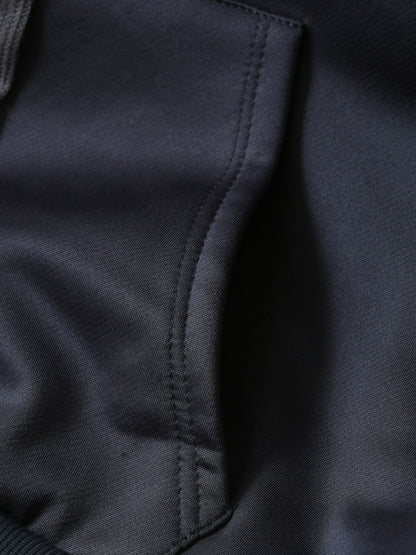 Women'S Thick Fleece Hooded Sweatshirt with Cute Bear Print & Plush - Cozy Winter Warmth, Drawstring Hood & Pockets, Casual Retro Style, Machine Washable For Fall/winter Commuting & Daily Wear, Winter Sweatshirt, Seasonal Fas