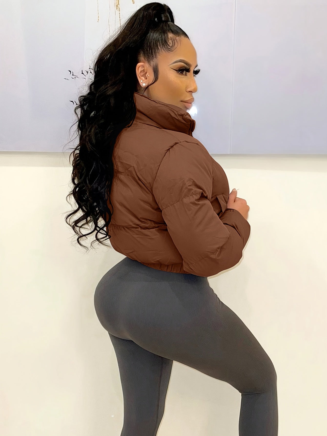 Autumn/Winter European and American Short Women's Jacket